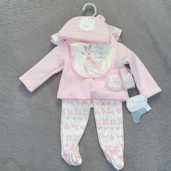 Kyle & Deena Other - Baby’s First Christmas 6-Piece Set NWT